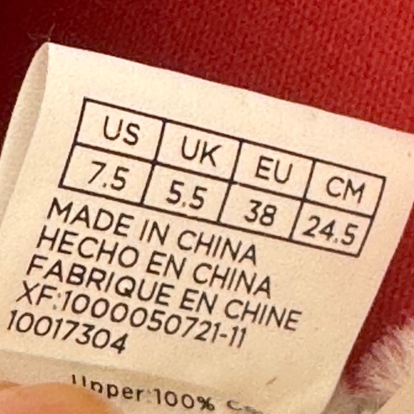 Toms Alpargata Paper Source Holiday Camper Christmas Ortholite Blue Shoes 7.5 - Picture 14 of 15